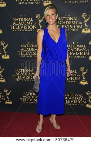 LOS ANGELES - APR 24: Laura Wright at The 42nd Daytime Creative Arts Emmy Awards Gala at the Universal Hilton Hotel on April 24, 2015 in Los Angeles, California