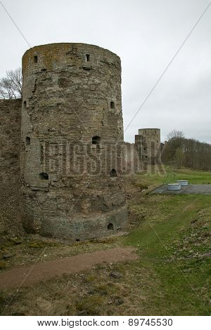Old Ruined Castle Towers