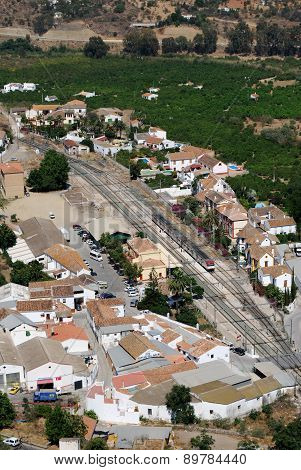 Railway station, Alora.