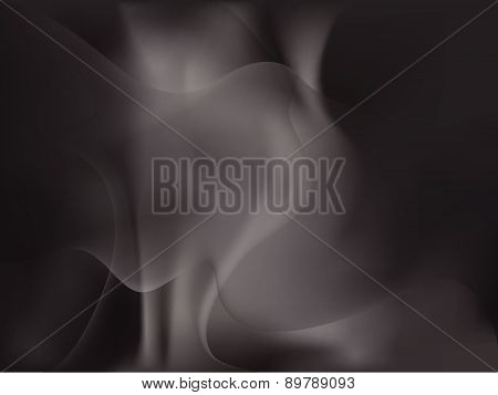 abstract black satin silk background vector