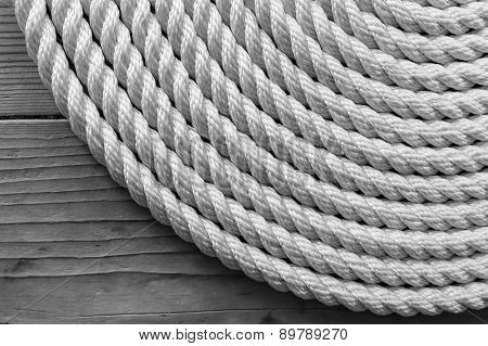 Rope coil