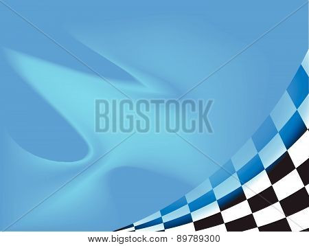 race flag waving background vector illustration background