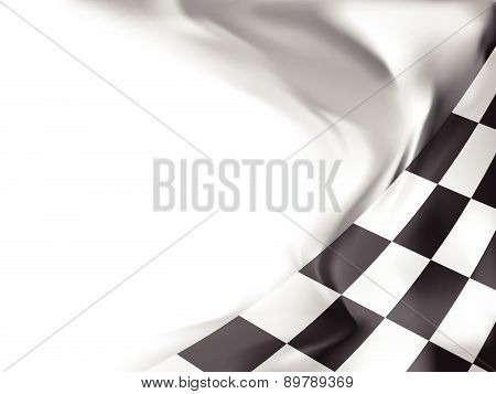 race flag waving background vector illustration background