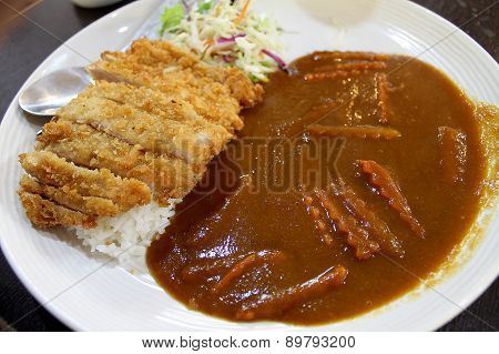 Curry Meal with rice
