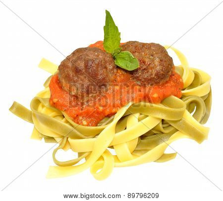 Meatballs And Pasta