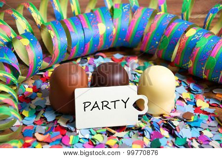Party -  photo of a colorful party decoration