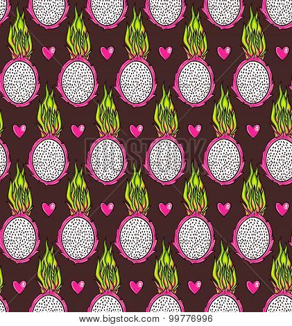 Dragon fruit pattern
