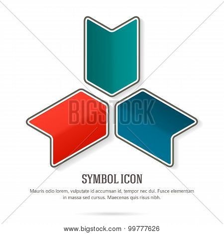 Company-logo-arrow-symbol-white-background-insulated