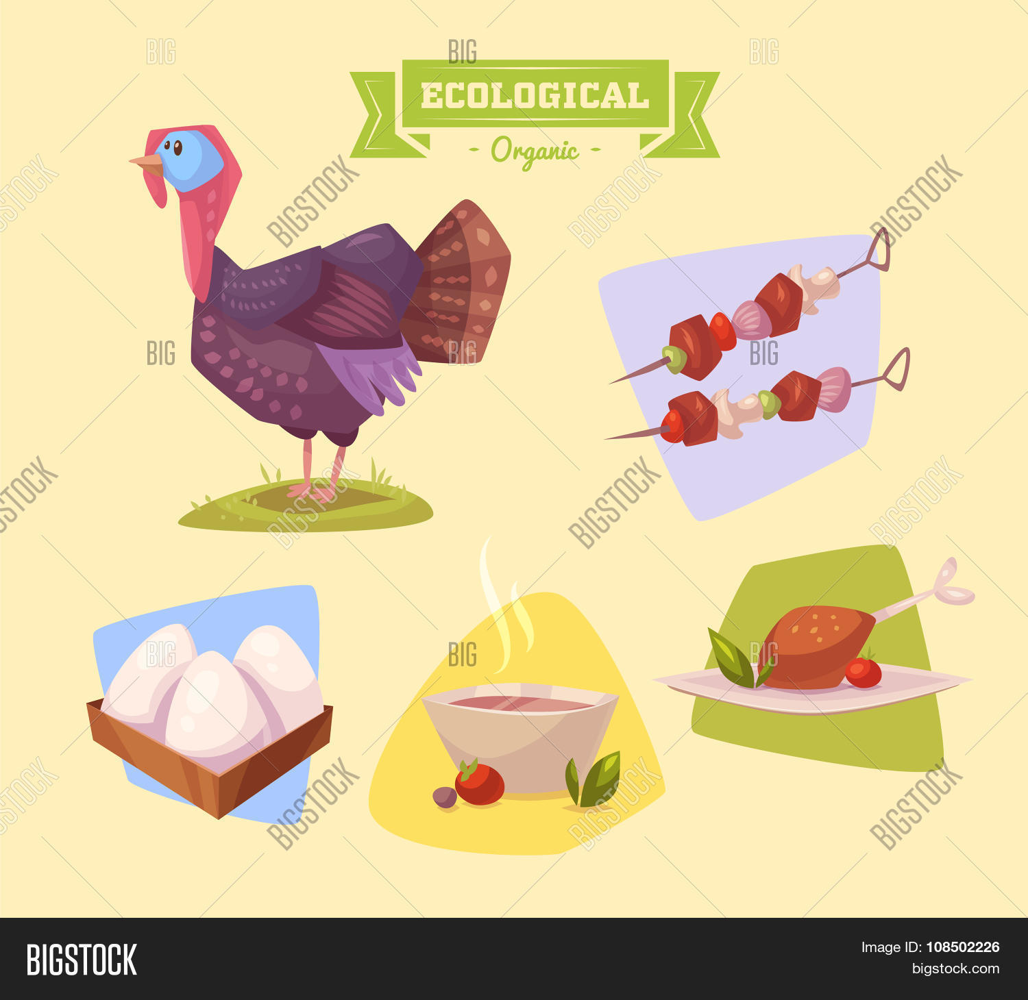Farm Animal Products Vector & Photo (Free Trial) Bigstock