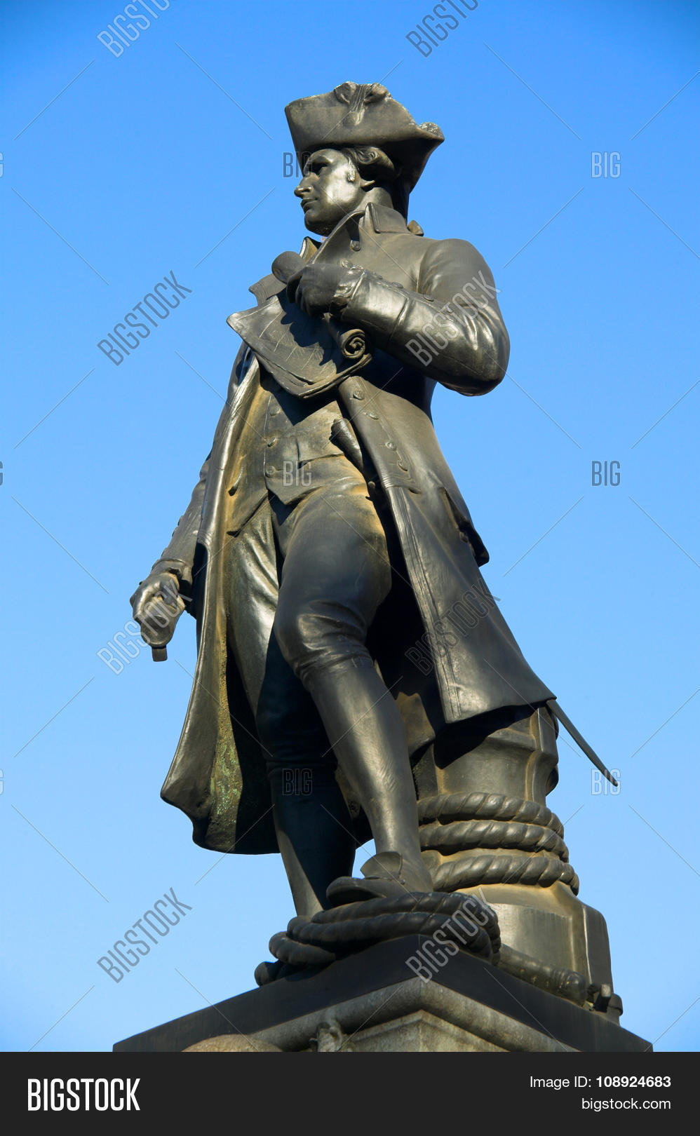 Statue Captain Cook Image & Photo (Free Trial) Bigstock