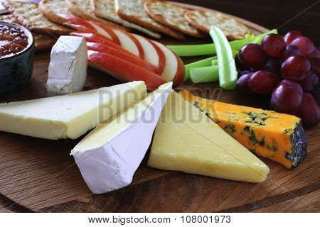 cheese board selection