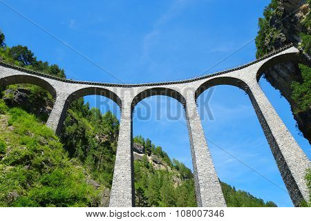 Landwasser viaduct in Filisur