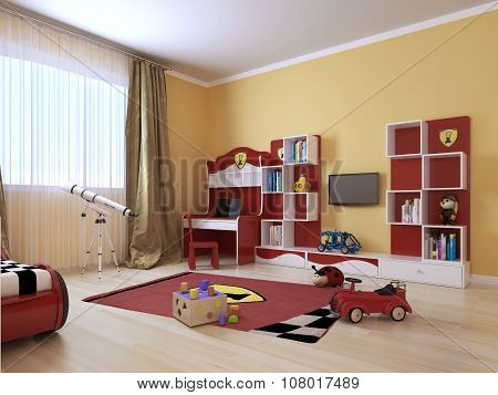 Children's Room In A Modern Style