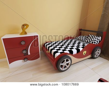 Children's Room In A Modern Style