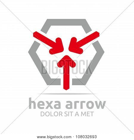 Logo Hexa Arrow