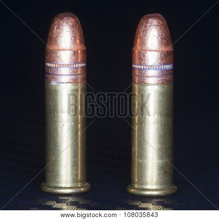 Bullets Covered In Copper