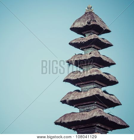 Pura Taman Ayun Near Mengwi, Bali, Indonesia.