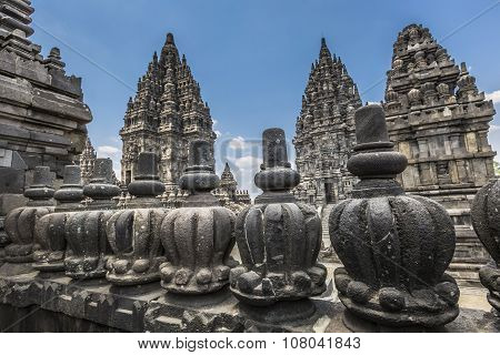 Prambanan Temple Near Yogyakarta On Java Island, Indonesia