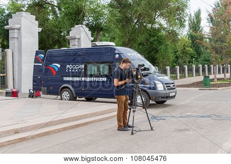Mobile Television Station A State-owned Russian Television Channel