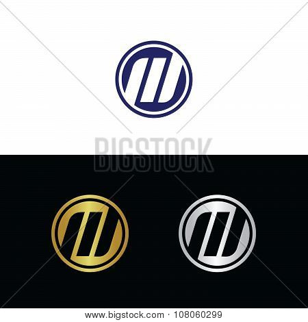 Italic letter M
