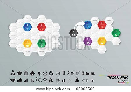 Vector Template for cycle diagram, graph, presentation and round chart