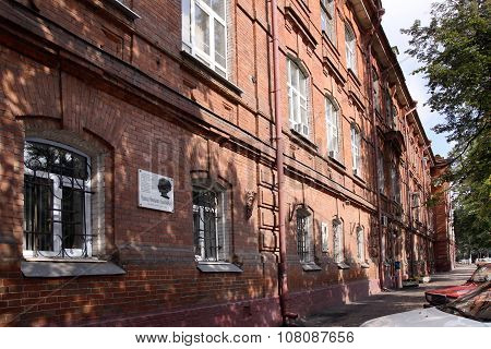 The Building Of The Former Girls' School Founded In The 19Th Century In Penza