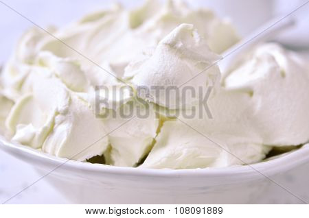 Fresh Homemade Mascarpone.