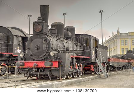 Russian Steam Locomotive
