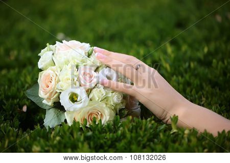 Wedding Bouquet Outdoor