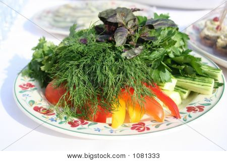 Schale mit Gemüse