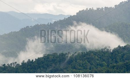 Layers Of High Mountain