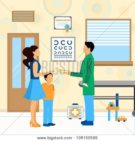 Child Doctor Pediatrician Illustration