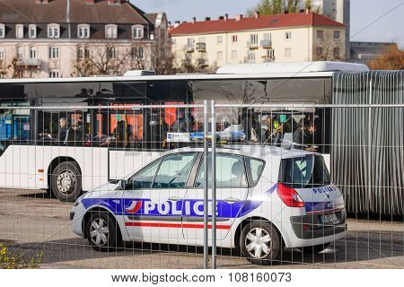 France Paris Attacks - Border Surveillance With Germany
