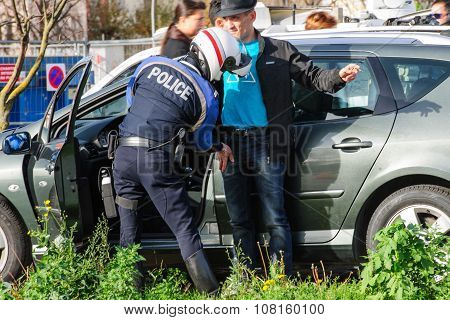 France Paris Attacks - Border Surveillance With Germany