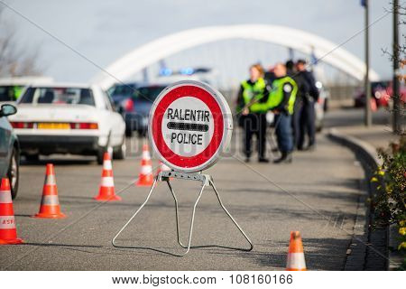 France Paris Attacks - Border Surveillance With Germany