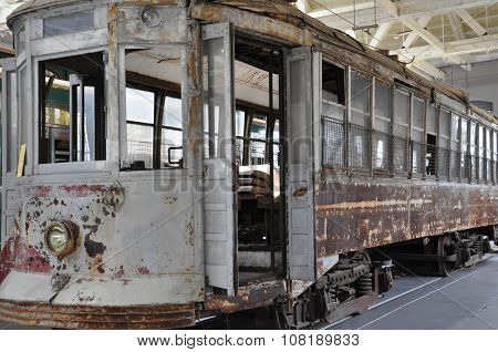 Electric City Trolley Museum in Scranton, Pennsylvania