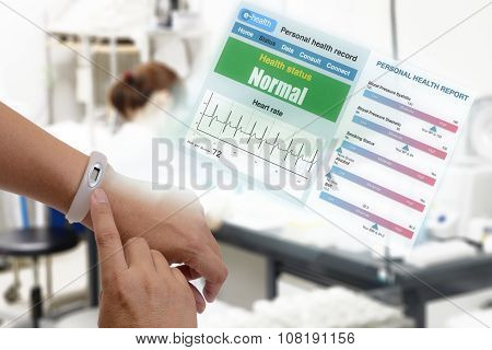 It Technology Show Medical Information.