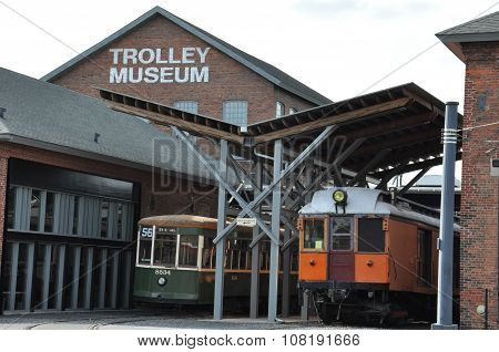 Electric City Trolley Museum in Scranton, Pennsylvania
