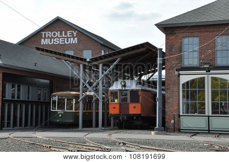 Electric City Trolley Museum in Scranton, Pennsylvania