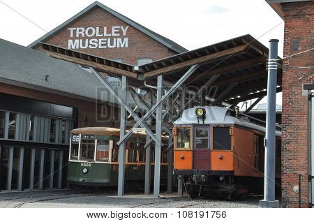 Electric City Trolley Museum in Scranton, Pennsylvania