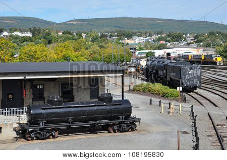 Steamtown National Historic Site in Scranton, PA