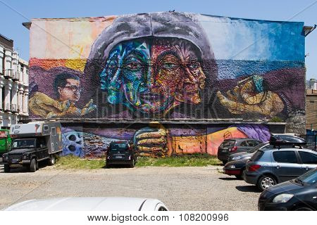 Street Art, Valparaiso, Chile