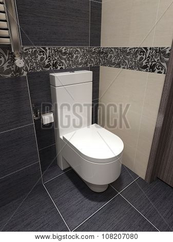 Master Bathroom In Modern Style