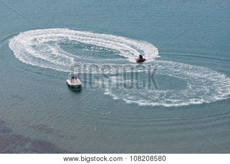 Boat And Jet Ski