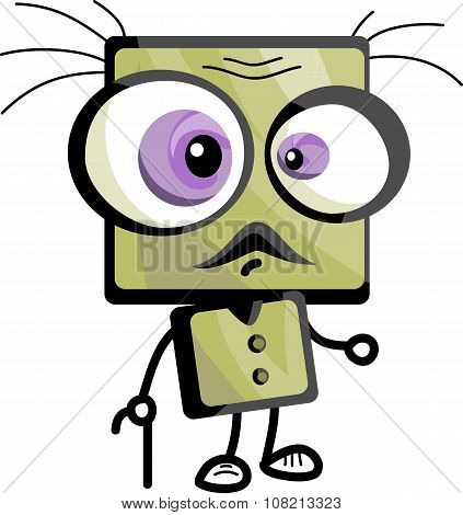 Square Old Man
