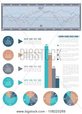 Abstract Business Documents,flyers,posters And Placsrds,flat,business And Icons 4