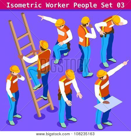 Construction 03 People Isometric