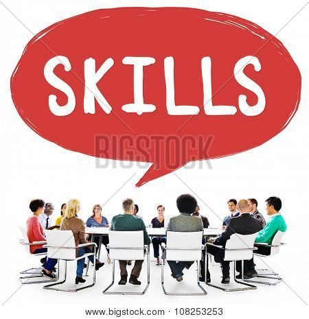 Skill Ability Qualification Performance Talent Concept