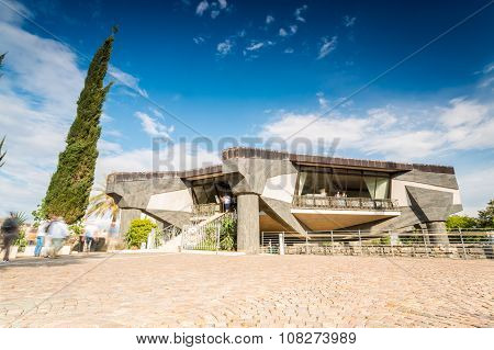 Peter's House In Jesus Town Of Capernaum