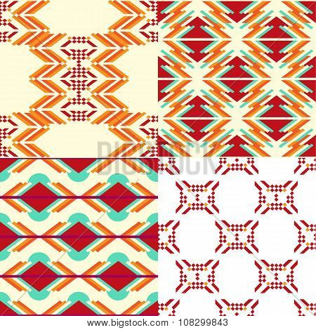 Geometric pattern set
